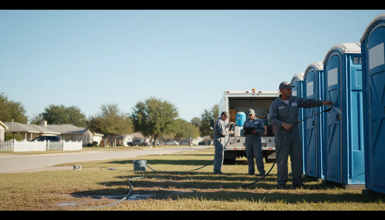 Long-Term Portable Toilet Rental in Shell Lake, WI near me